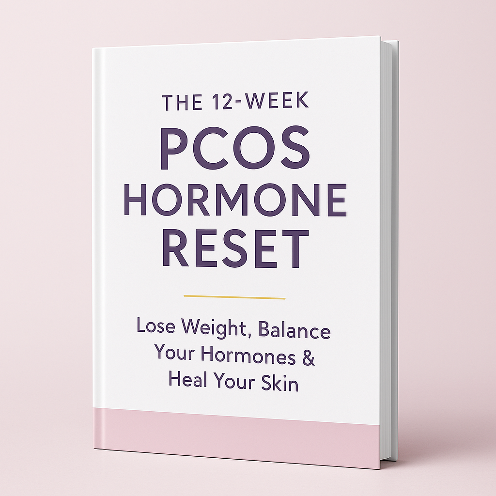 The 12-Week PCOS Hormone Reset Program (Ebook + Meal Plans + Trackers)