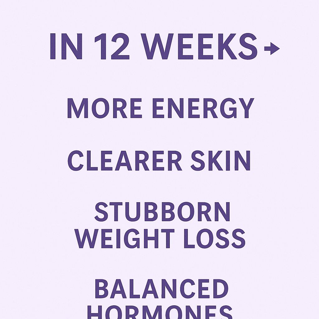 The 12-Week PCOS Hormone Reset Program (Ebook + Meal Plans + Trackers)