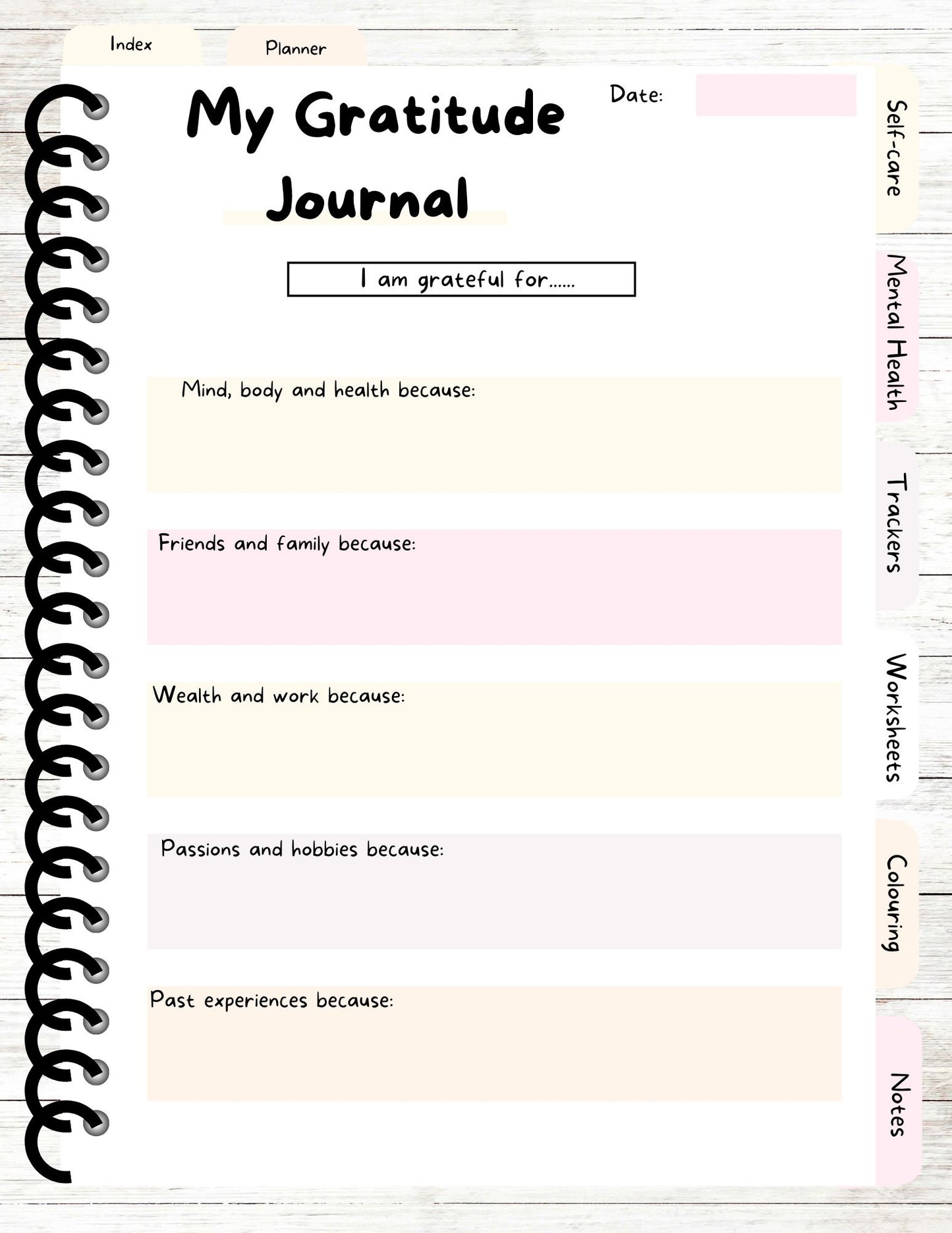 Mental Clarity Planner