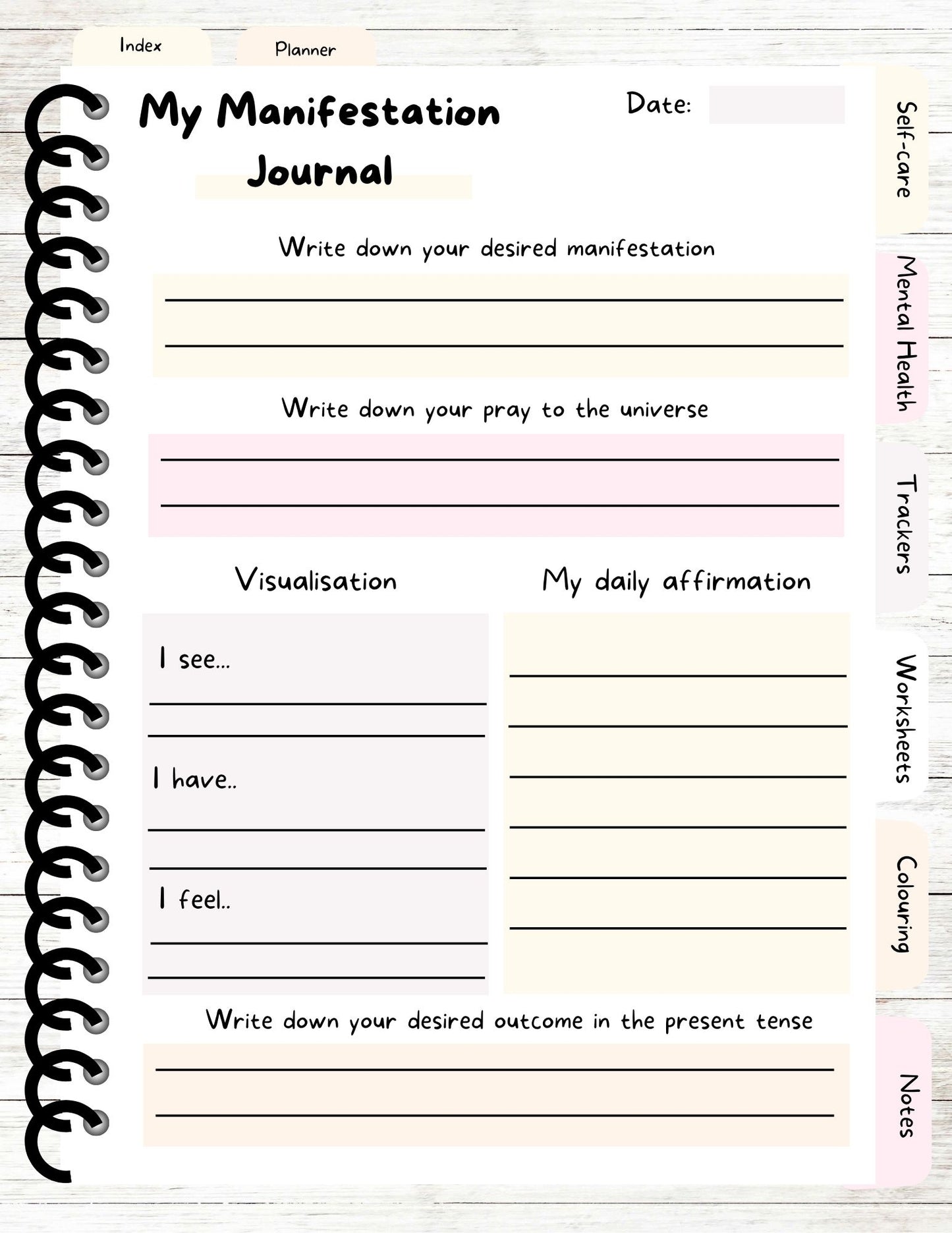 Mental Clarity Planner