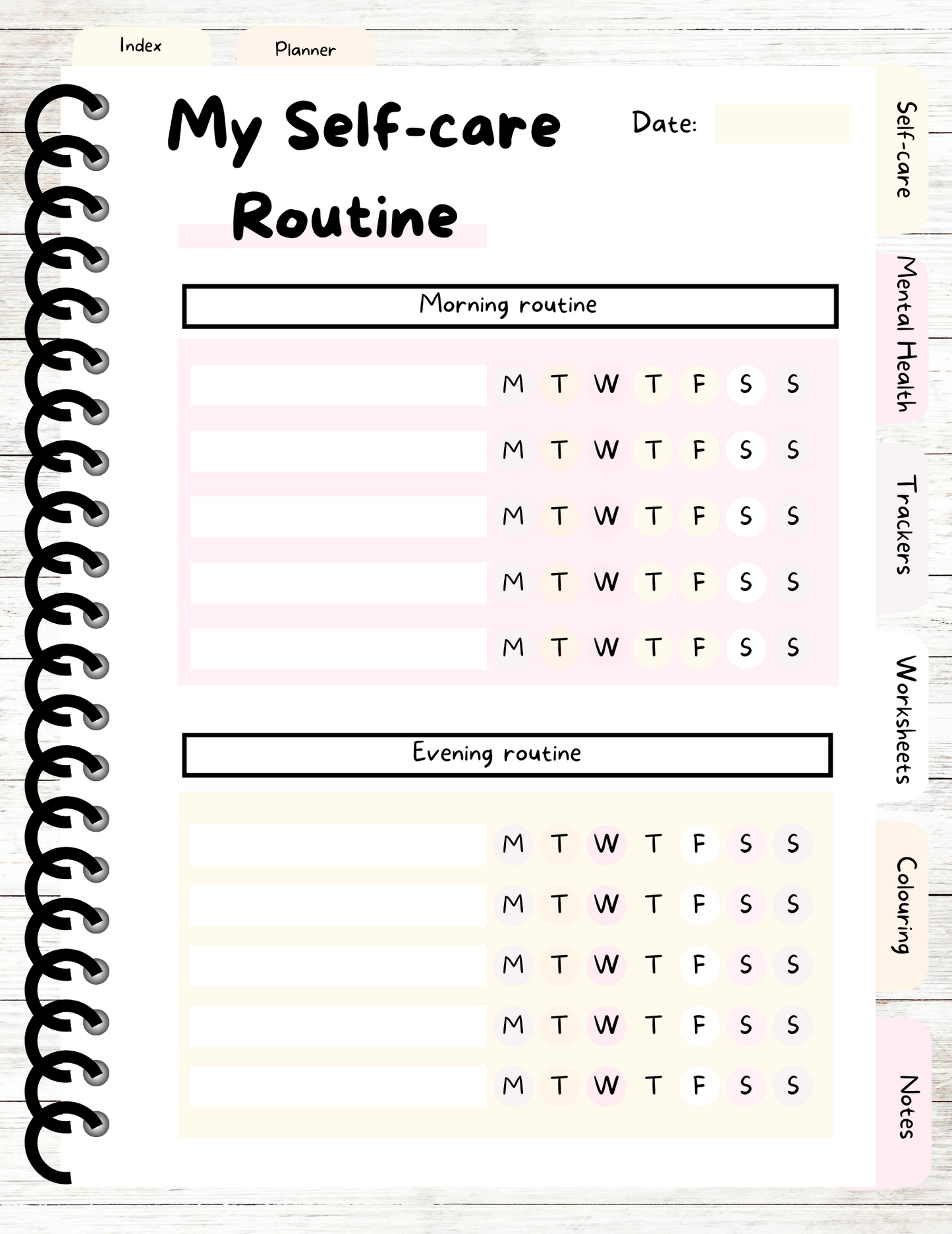 Mental Clarity Planner