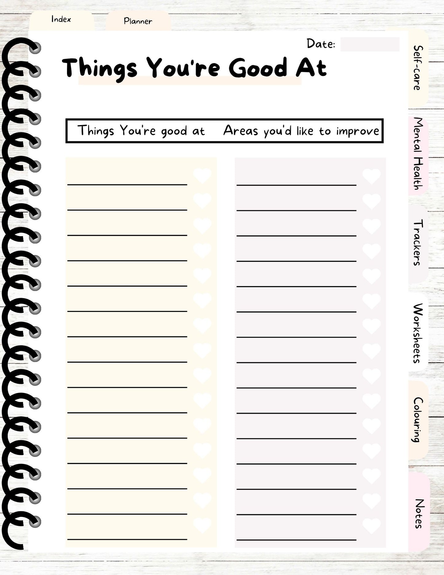 Mental Clarity Planner