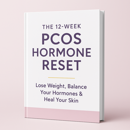 The 12-Week PCOS Hormone Reset Program (Ebook + Meal Plans + Trackers)