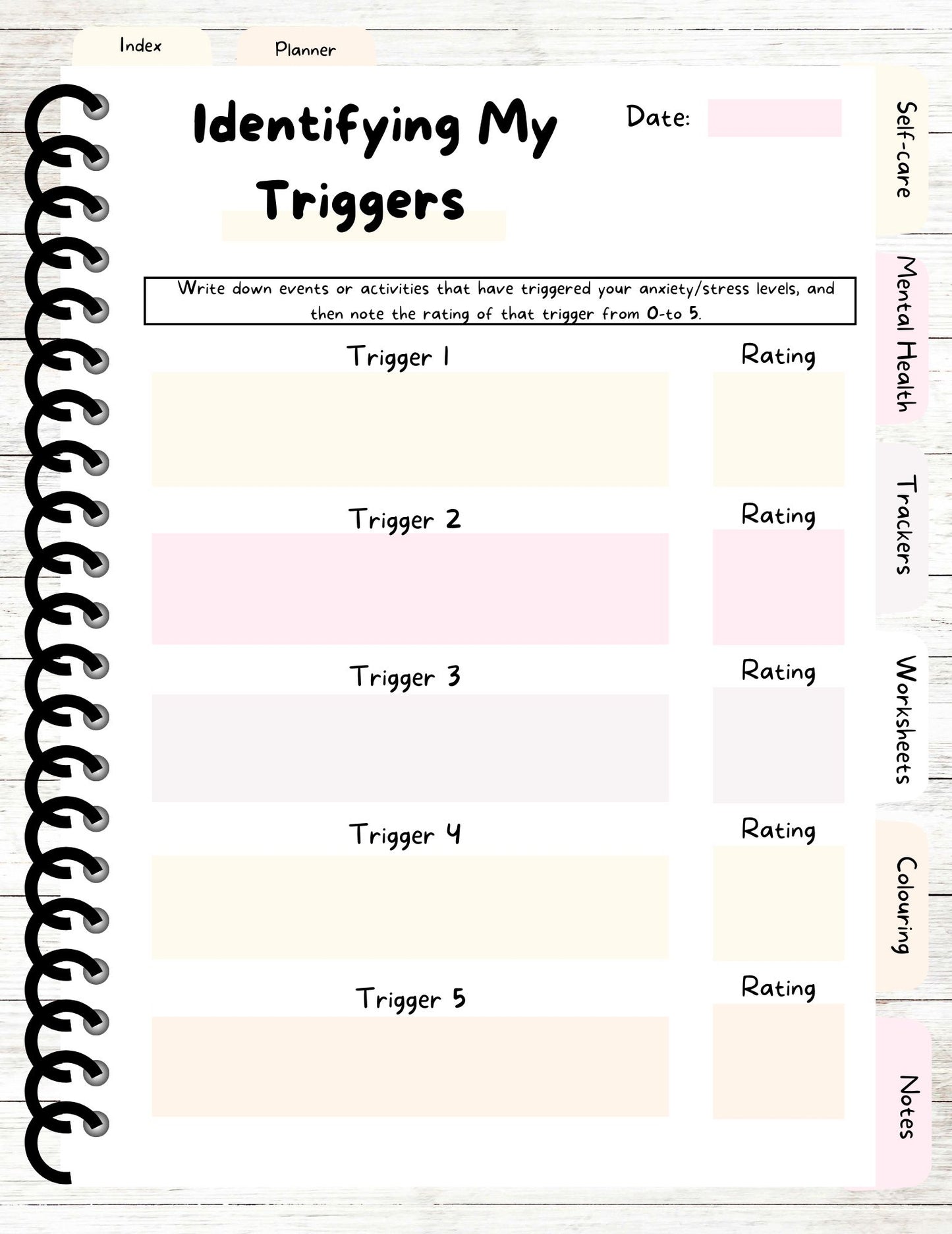 Mental Clarity Planner