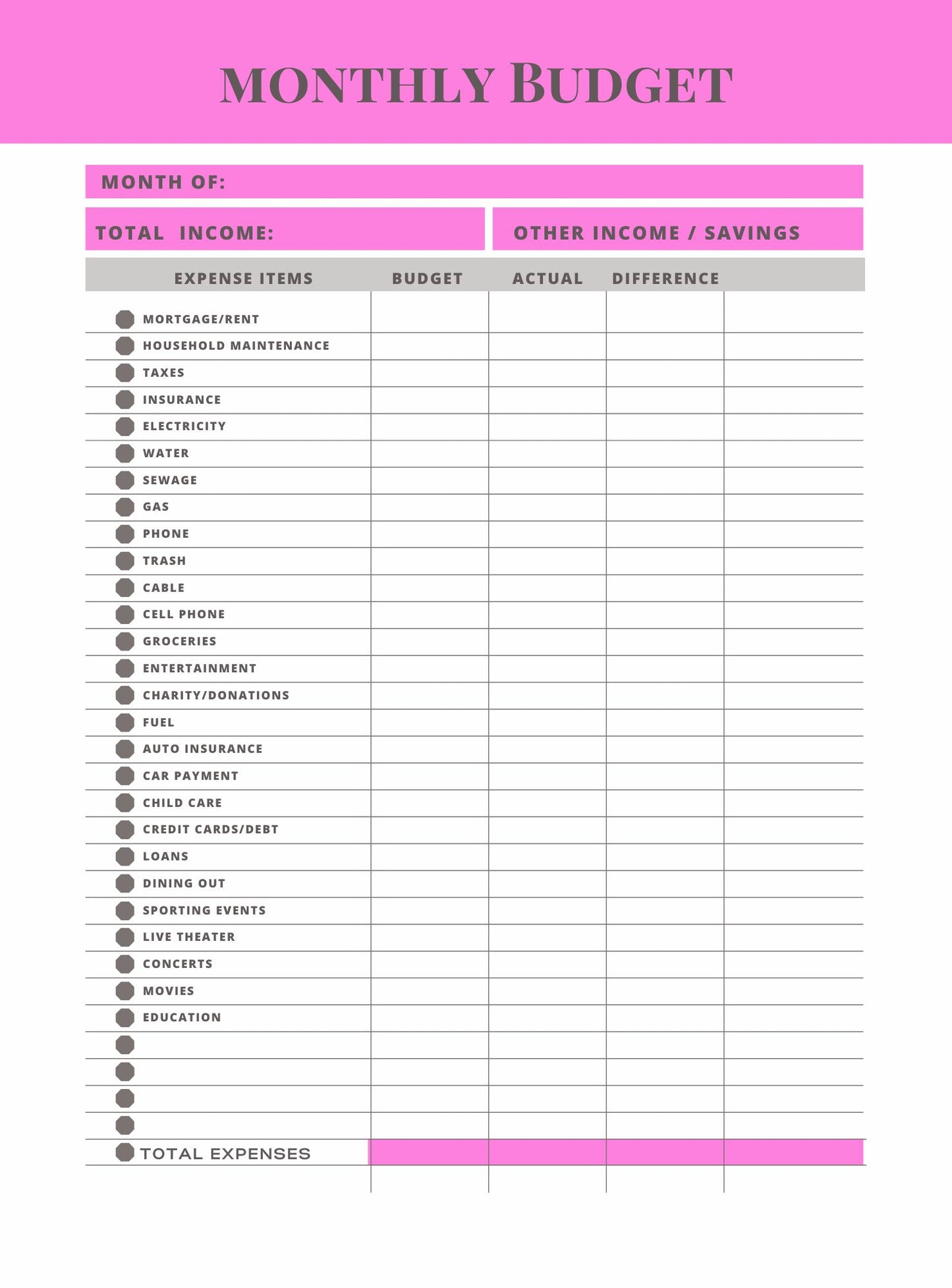 Life Planner Toolkit